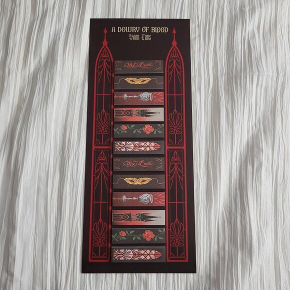 Fairyloot Page Tabs Inspired by A Dowry of Blood Eternal Embrace March 2025 - Picture 1 of 7